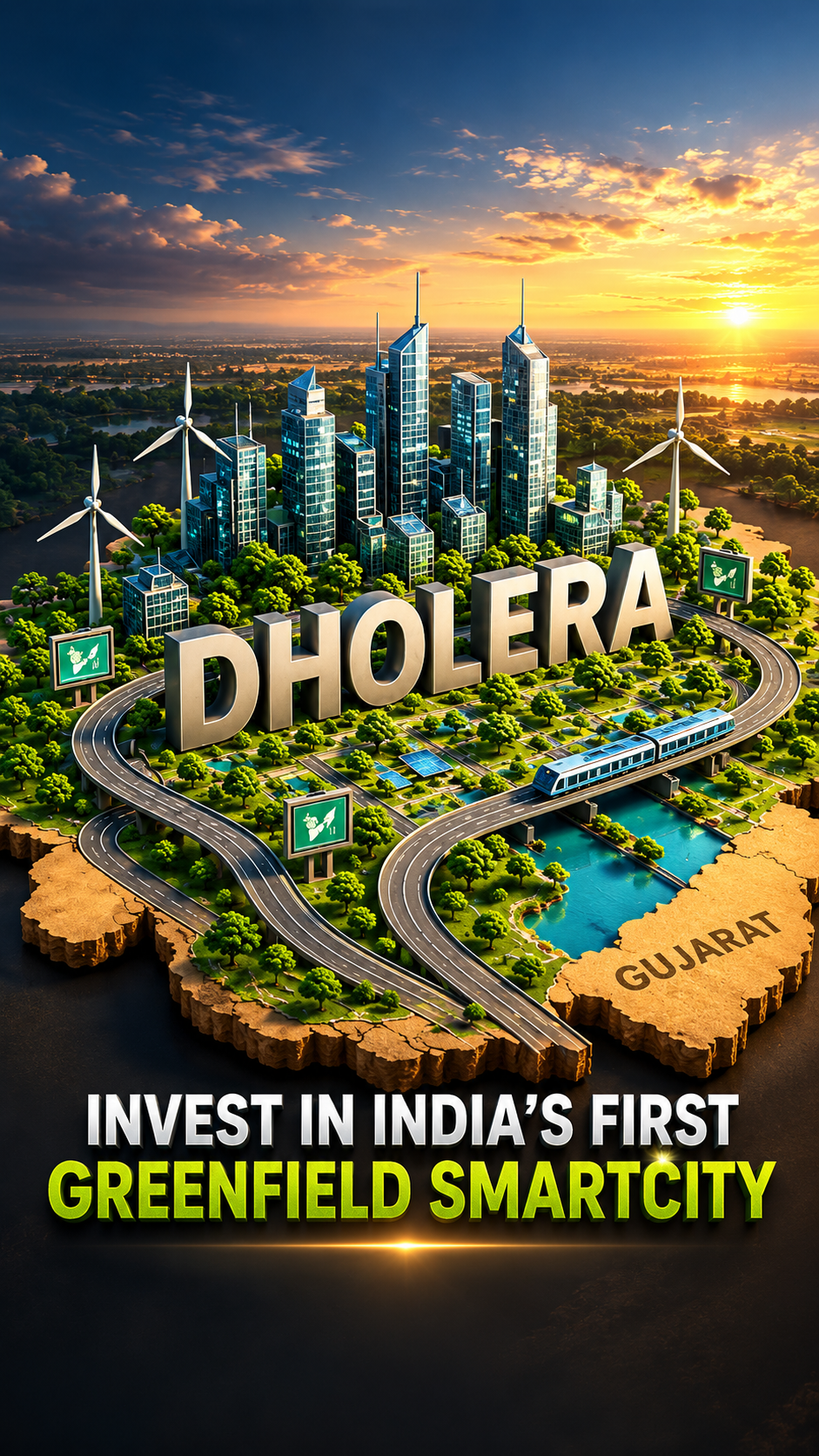 Gujarat's Greenfield Smart City