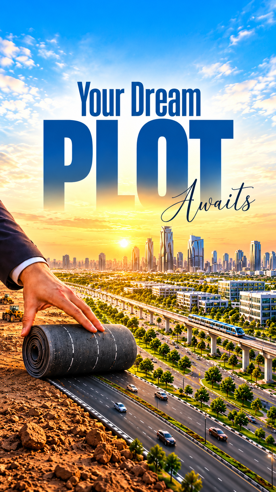 Your Dream Plot Awaits a Vibrant City
